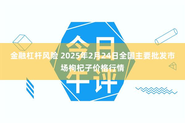 金融杠杆风险 2025年2月24日全国主要批发市场枸杞子价格行情